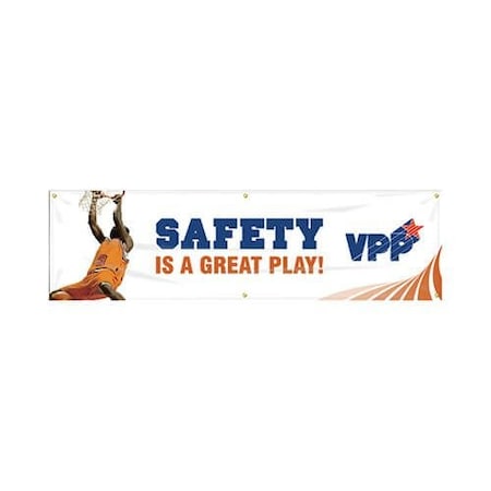 Accuform VPP Safety Banner MBR963